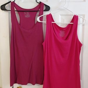 Razor back tank tops